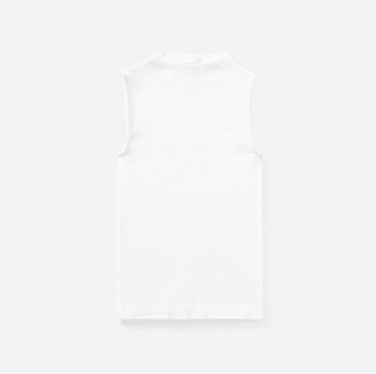 Everlane's Pima Micro-Rib Funnel-Neck Tank