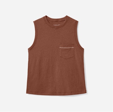 Everlane's ReCotton Muscle Tank.