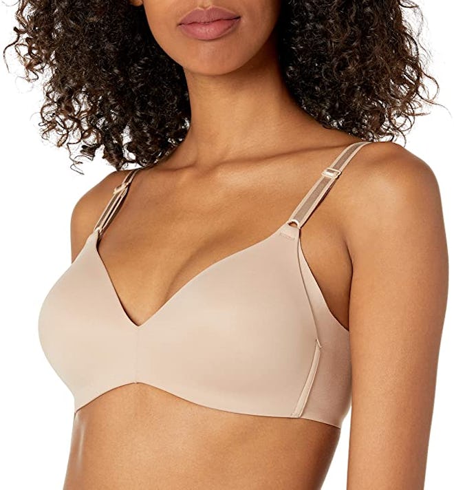 Warner's Blissful Benefits Side Smoothing Wirefree Bra