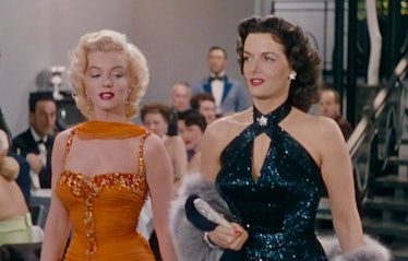 Lorelei and Dorothy from Gentlemen Prefer Blondes representing the best female friendships in movie ...