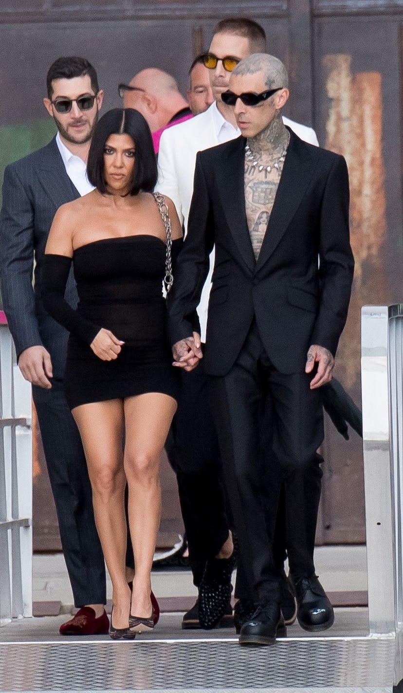 Kourtney Kardashian and Travis Barker's date outfits are a '90s grunge dream. Here are their best co...