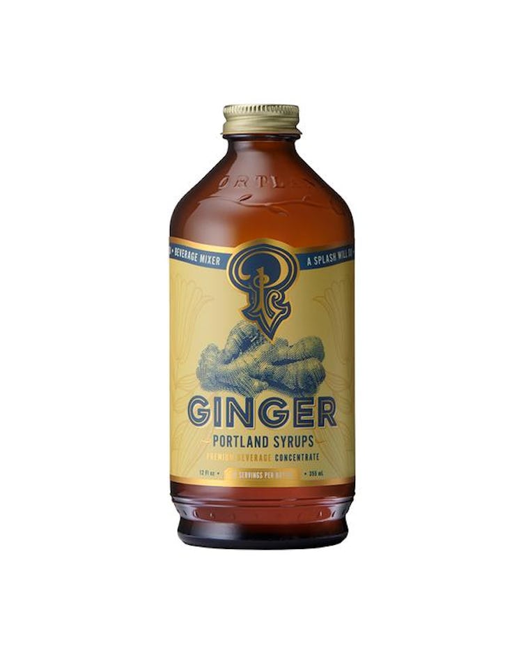 Ginger Syrup Liquor and Soda Mixer