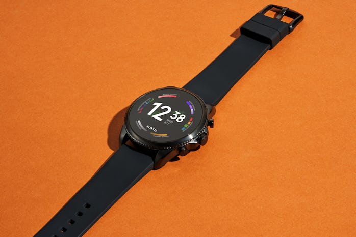 Fossil Gen 6 smartwatch with black band