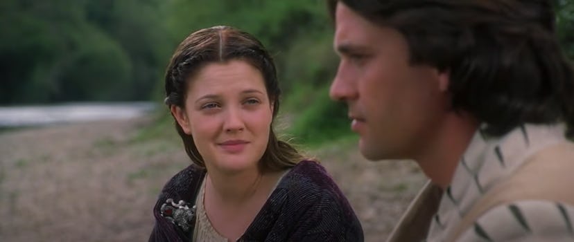 Drew Barrymore stars in the film, 'Ever After.'