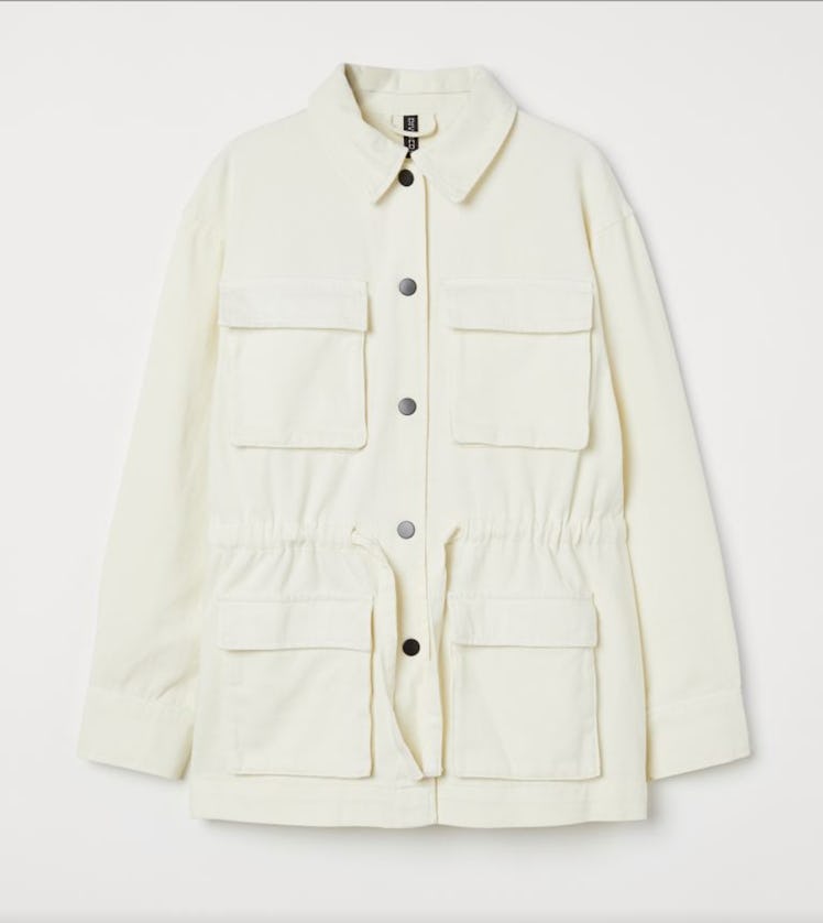 H&M Cotton Twill Utility Jacket. 