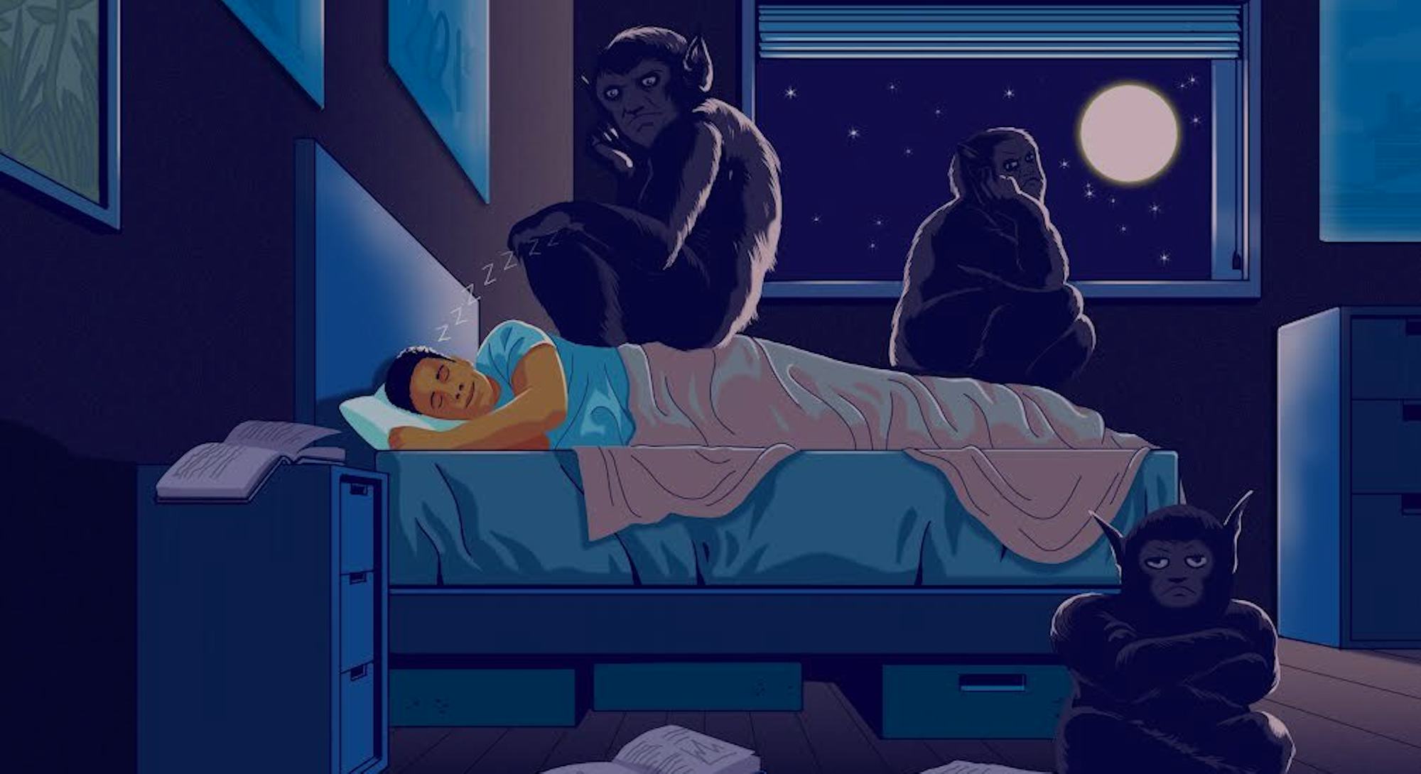 sleep, good sleep, nightmares