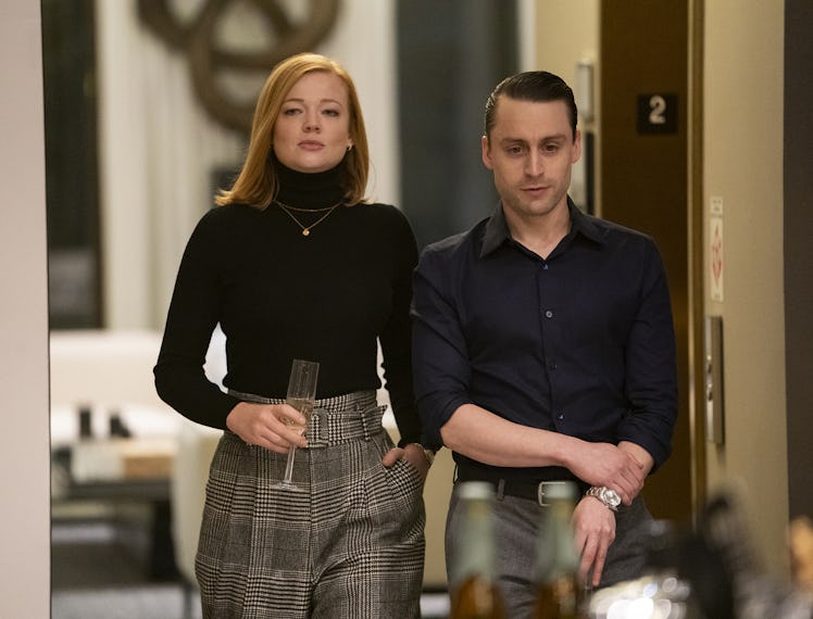 Two of the Roy scions from Succession.