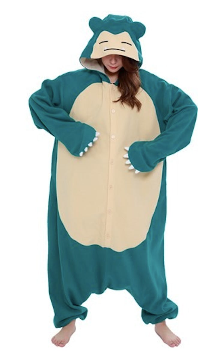 Adult Snorlax Pokemon costume