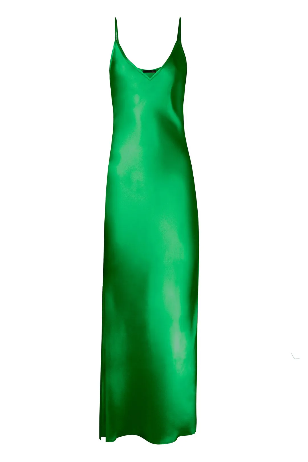 green emerald velvet dress VICTORIA BECKHAM Silk mid-length dress -w/ Tags - 42 IT main image 0