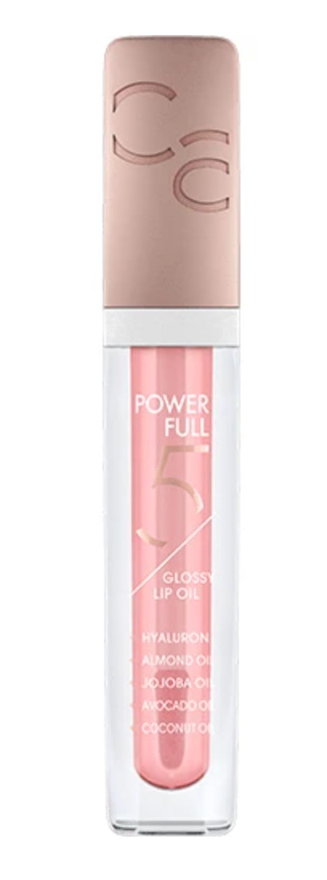Powerfull 5 Glossy Lip Oil - Cherry Blossom Glow