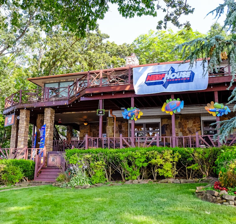 The Vrbo and NERF lake house in Oklahoma is the perfect vacation for the end of summer.