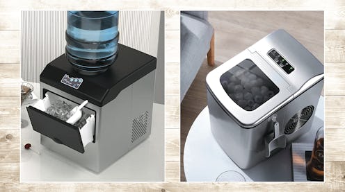 Image of two portable ice makers
