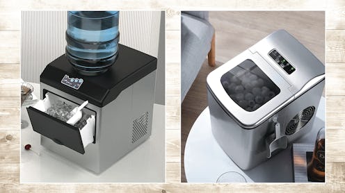 Image of two portable ice makers