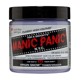 Manic Panic Virgin Snow Semi Permanent Cream Hair Color