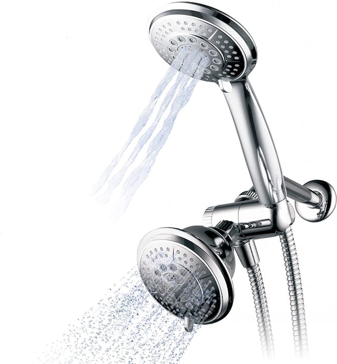 Hydroluxe Handheld Shower Head And Rain Shower Combo 