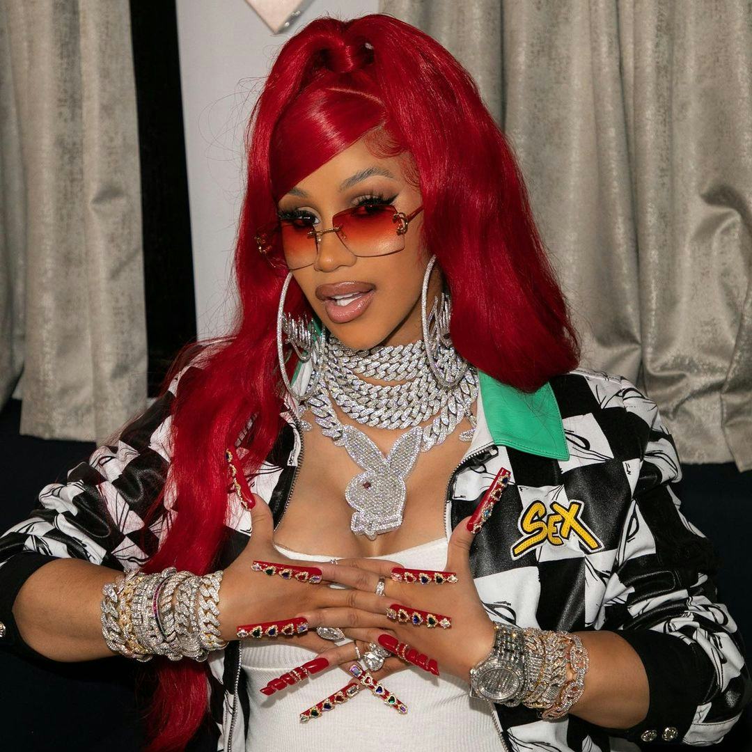 Cardi B’s Crystal Sunglasses Are The Very Definition Of Opulence