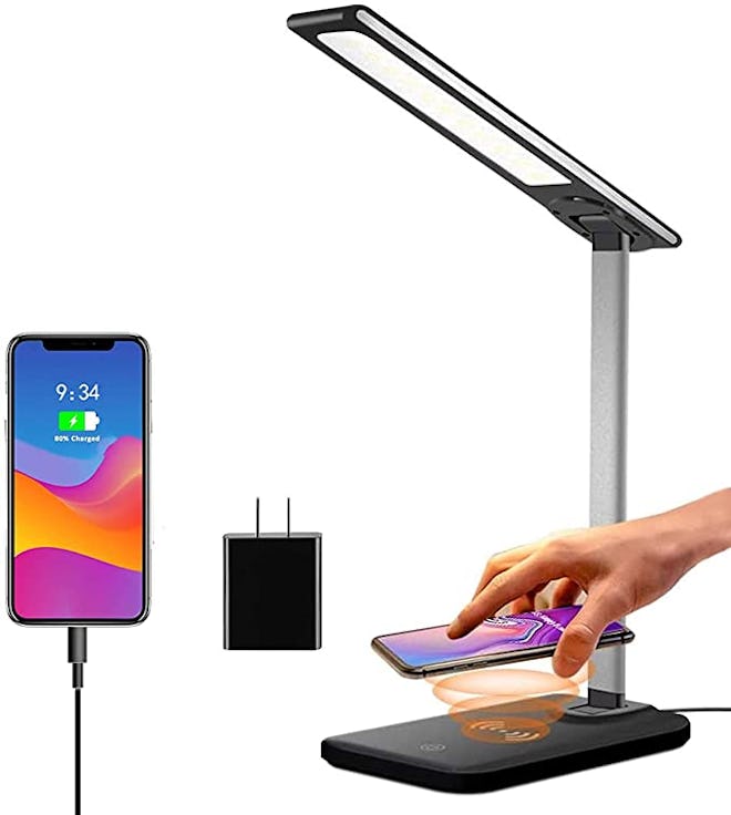 GSBLUNIE Wireless Charging Desk Lamp