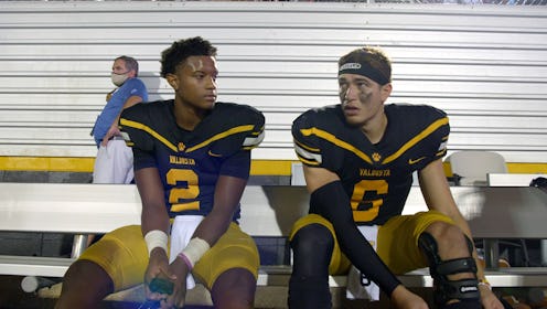 Amari Jones is Titletown High's quarterback. Photo courtesy of Netflix