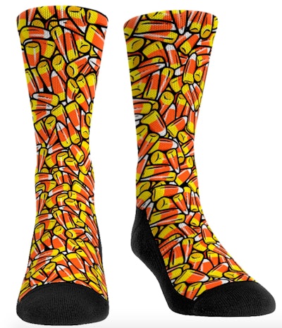 Candy Corn Socks