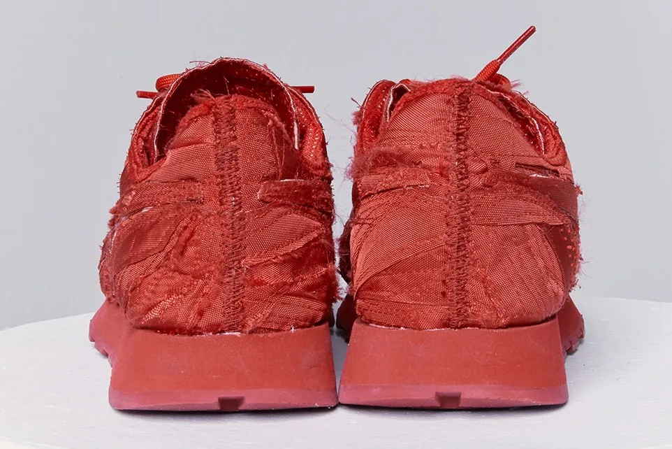 This wild Reebok shoe is made from recycled airbags and limited to 25 pairs