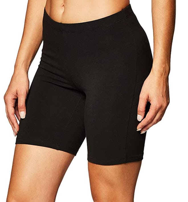 Hanes Stretch Jersey Bike Shorts