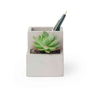 Concrete Desktop Planter