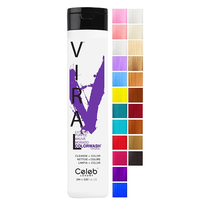 This color-depositing shampoo refreshes your pigment every time you wash your purple hair.