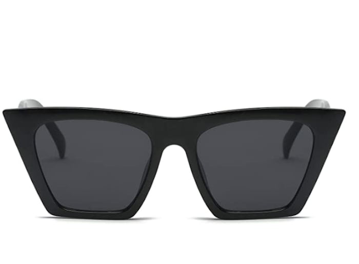 FEISEDY Square Cat Eye Sunglasses 