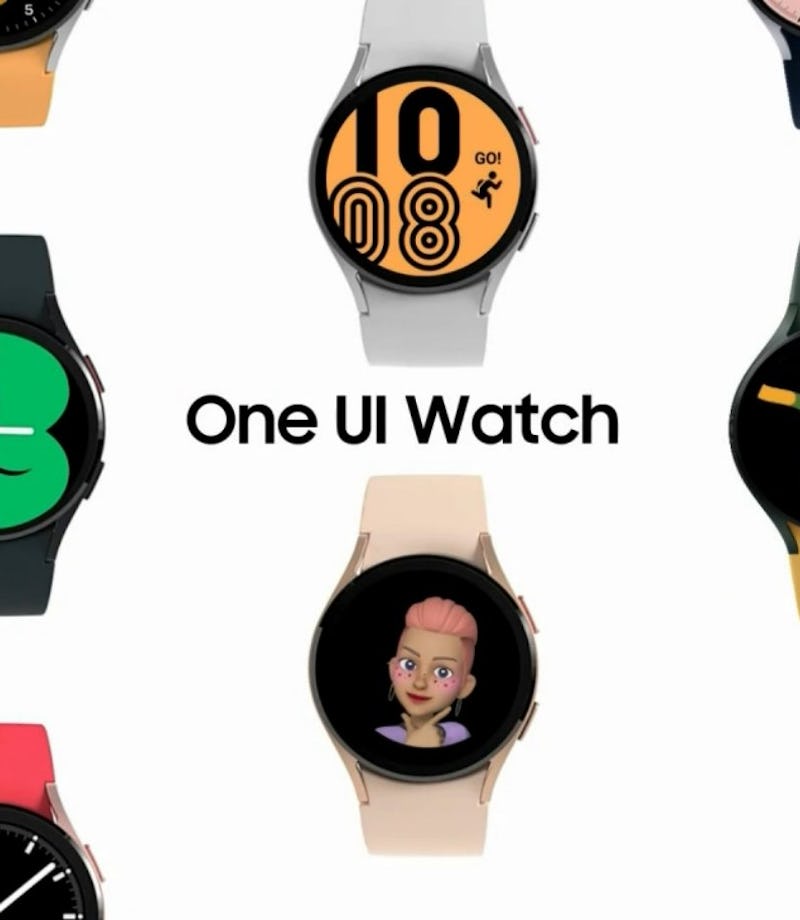 Promotional image of Samsung's One UI Watch interface