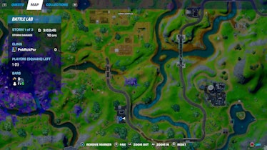 fortnite week 9 alien artifact location 1 map