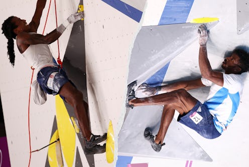 Olympic climbers Mickael Mawem ad Bassa Mawem