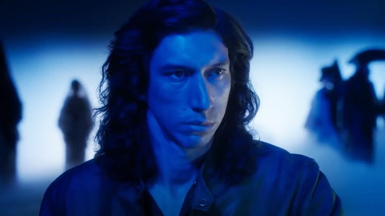 Adam Driver in 'Annette's trailer