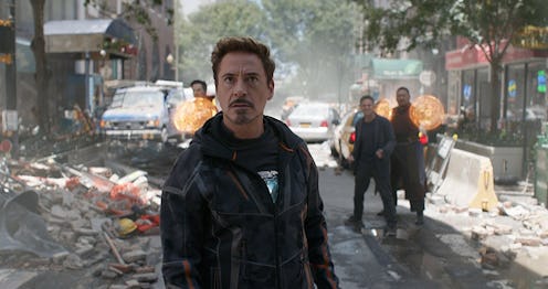Robert Downey Jr. as Tony Stark/Iron Man prepares for battle in 'Avengers: Infinity War.'