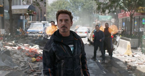 Robert Downey Jr. as Tony Stark/Iron Man prepares for battle in 'Avengers: Infinity War.'