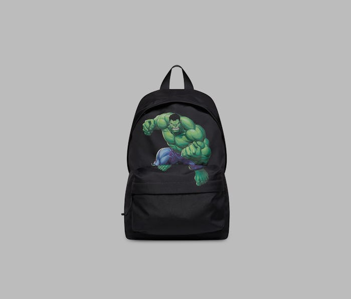 Balenciaga Winter 2021 Marvel Hulk backpack