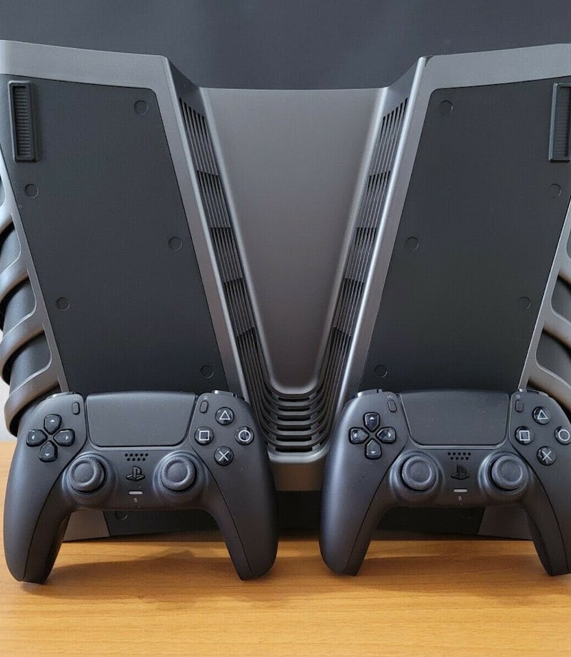 PS5 Dev v-shaped dev kit for game developers