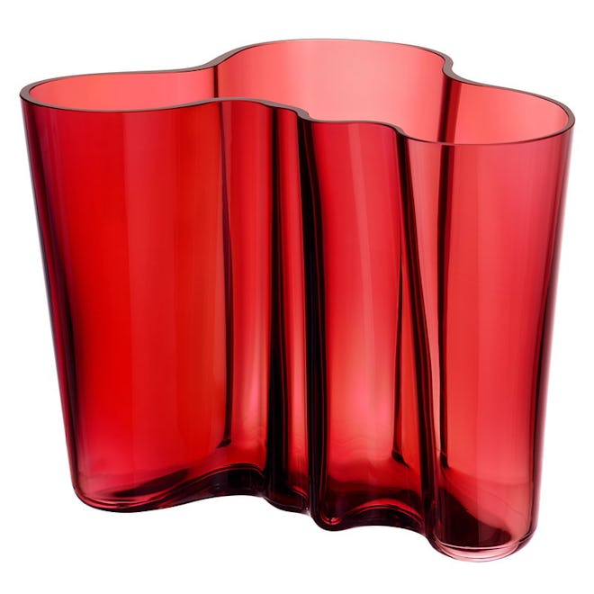 Aalto vase 160 mm, cranberry