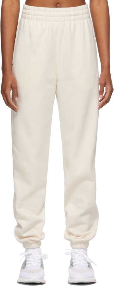 Off-White Fleece Adicolor Essentials Lounge Pants from adidas Originals.