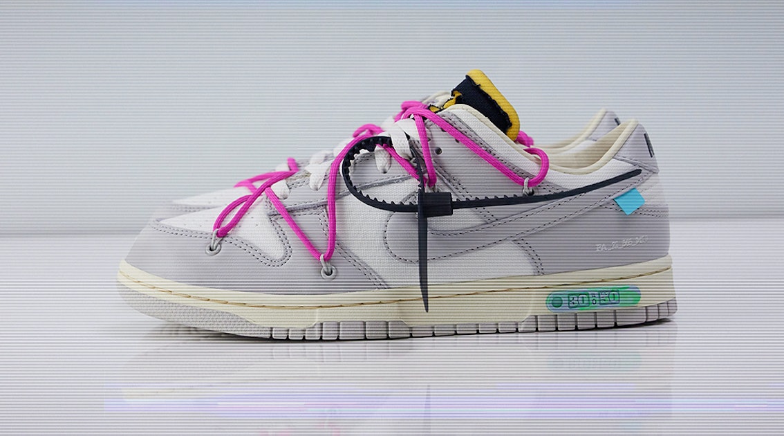 Here’s how you can buy Nike’s Off White ‘The 50’ Dunk Low sneakers
