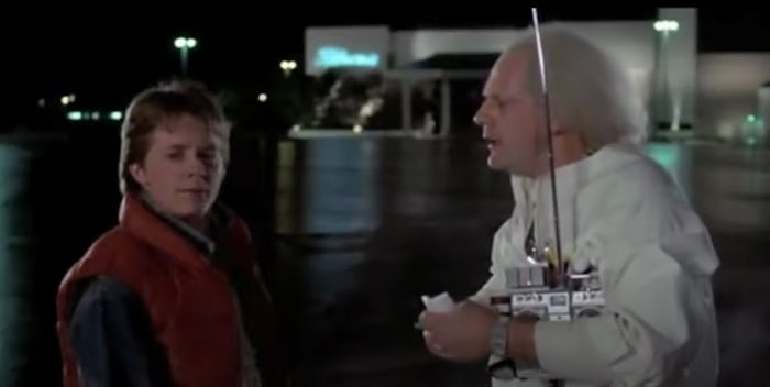 Back to the Future is a film about time travel.