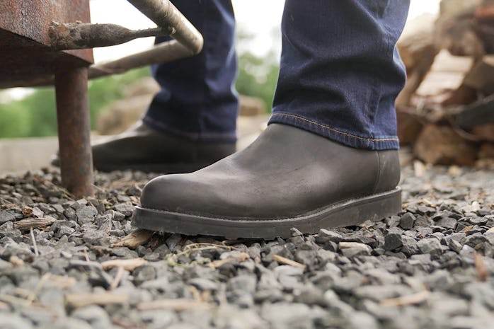 Tecovas x Made In Carbon Steel Knox cowboy boot