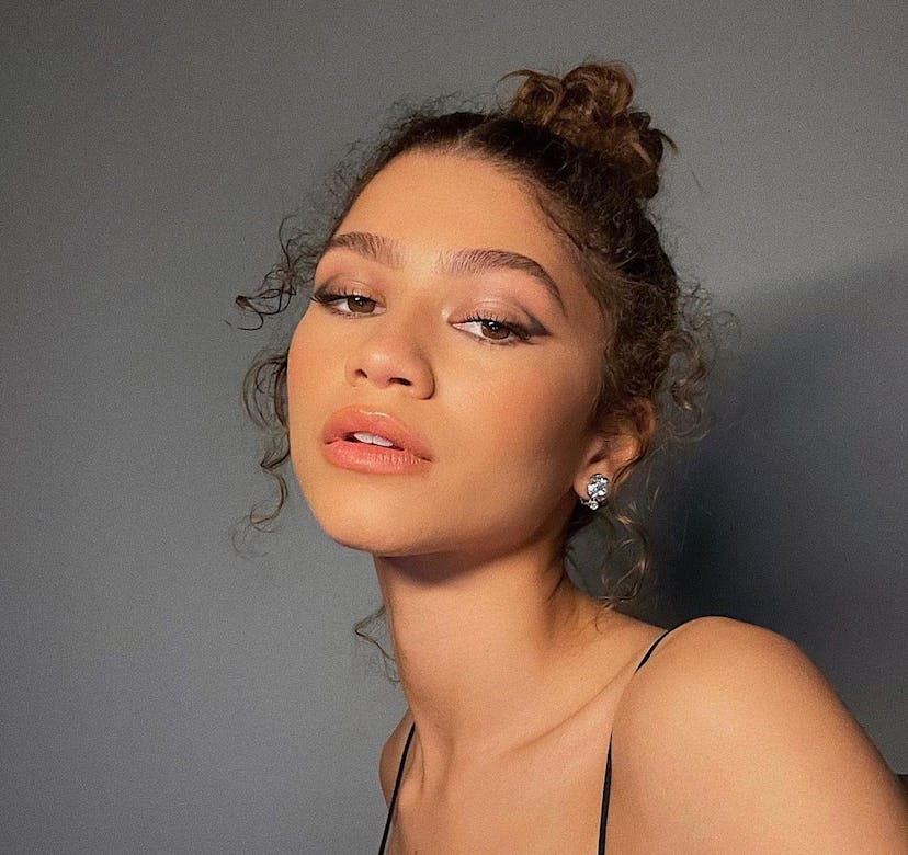Zendaya's thick eyebrows