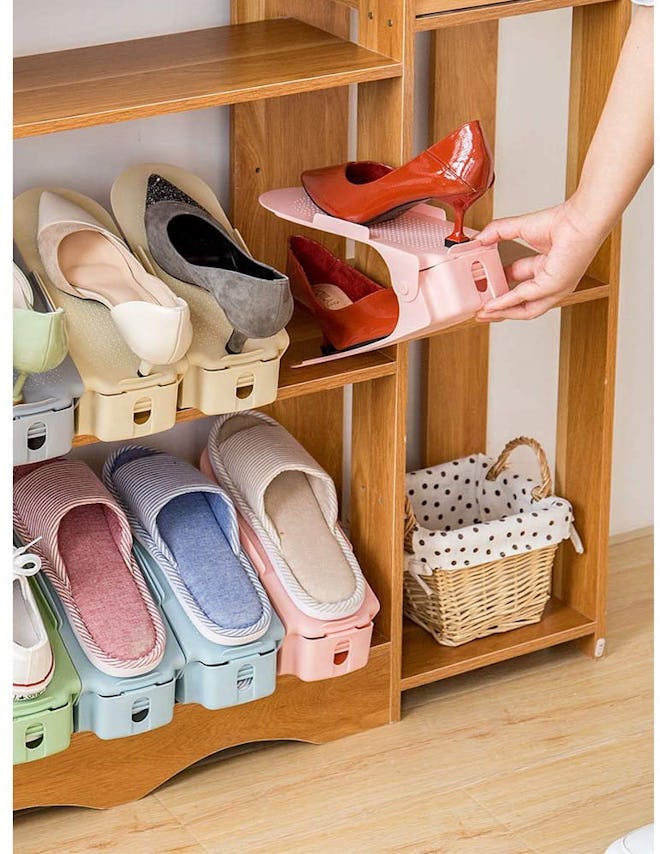 PENGKE Shoe Slots Space Saver