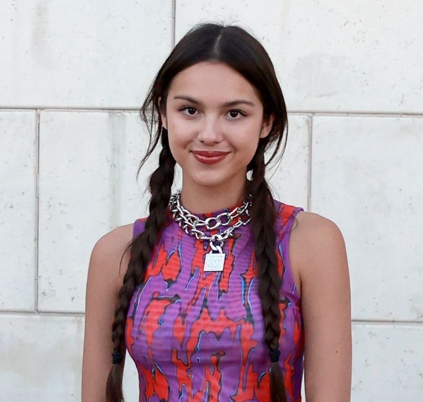 LOS ANGELES, CALIFORNIA - JULY 29: Olivia Rodrigo attends the "Happier Than Ever: The Destination" c...