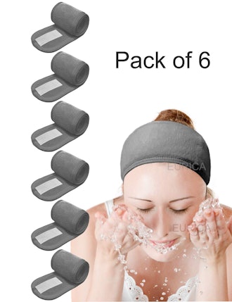 Spa Headband Hair Wrap (6-Pack)