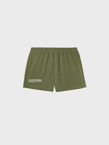 PLNTFIBER™ Shorts in Rosemary Green from PANGAIA.