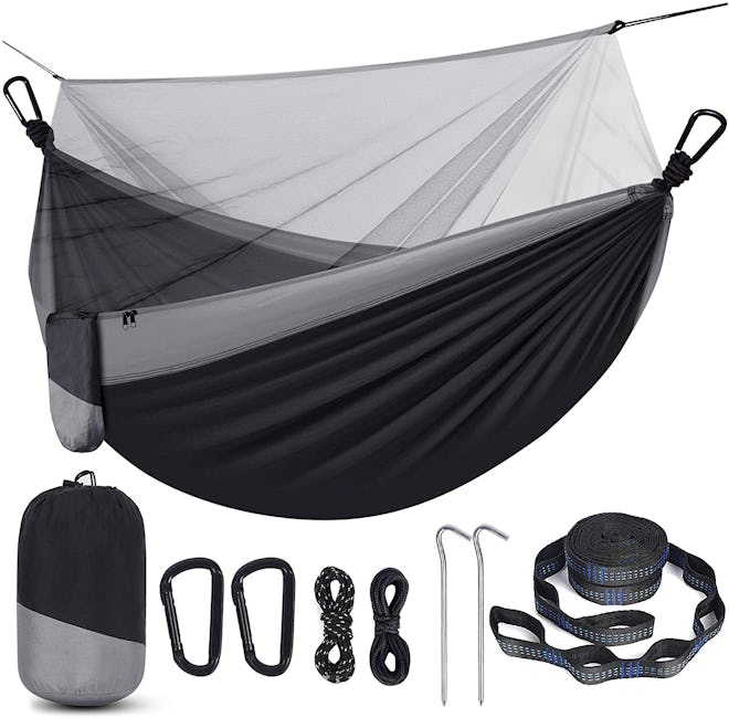 Qevooon Camping Hammock With Net