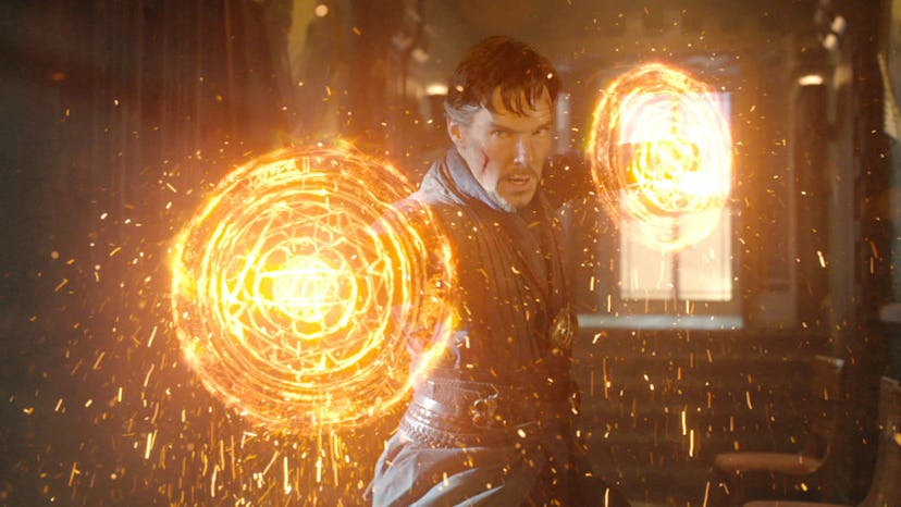 Benedict Cumberbatch plays Doctor Strange in the Marvel Cinematic Universe films.
