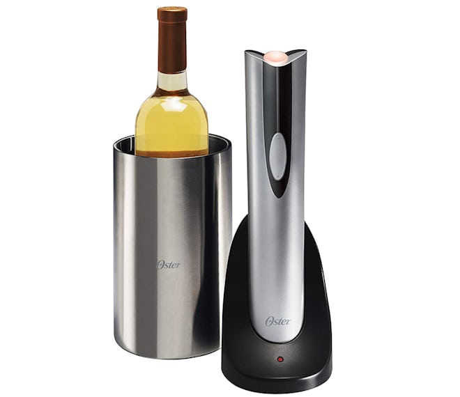 Oster Rechargeable And Cordless Wine Opener With Chiller