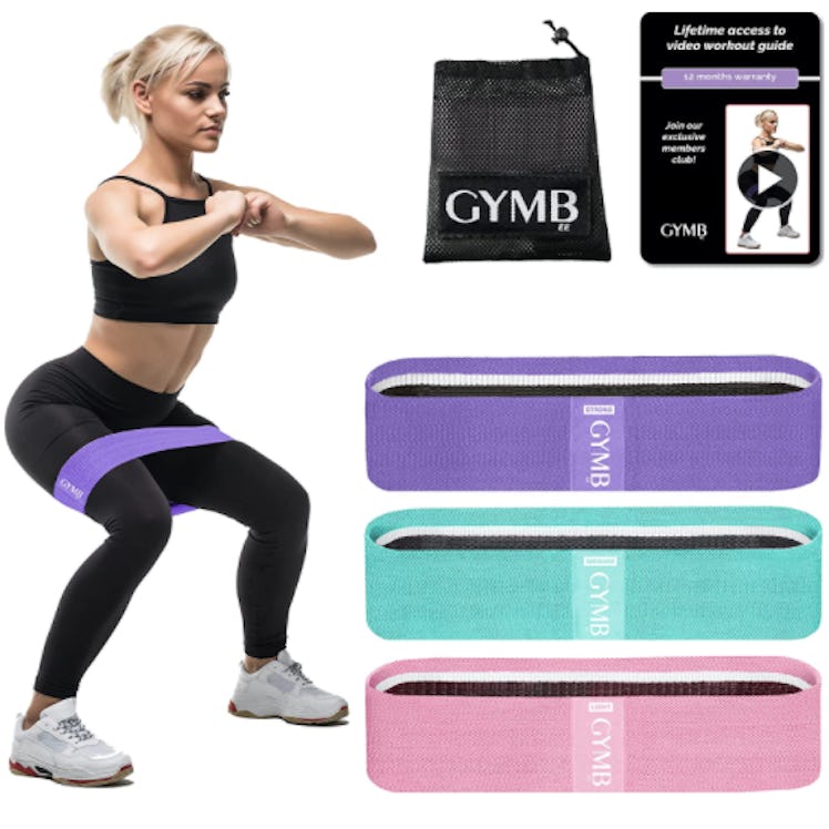 Gymbee Fabric Resistance Bands (3-Pack)